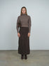 Point Chunky Knit Crew Sweater in Glacier